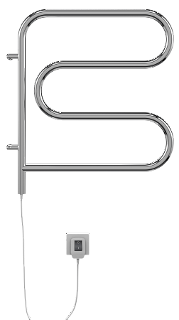 Электро 25 F-обр 600х600 поворотный Полотенцесушитель TERMINUS Балашиха - фото 2